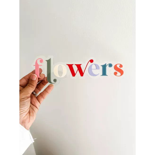 Mot ou Prénom personnalisé en plexi