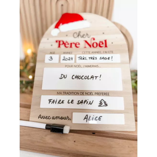 Pancarte Souvenirs de Noel