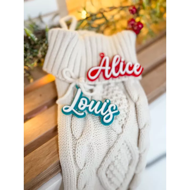 Pancarte Souvenirs de Noel