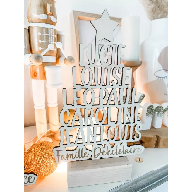 Sapin de Noël "Famille"