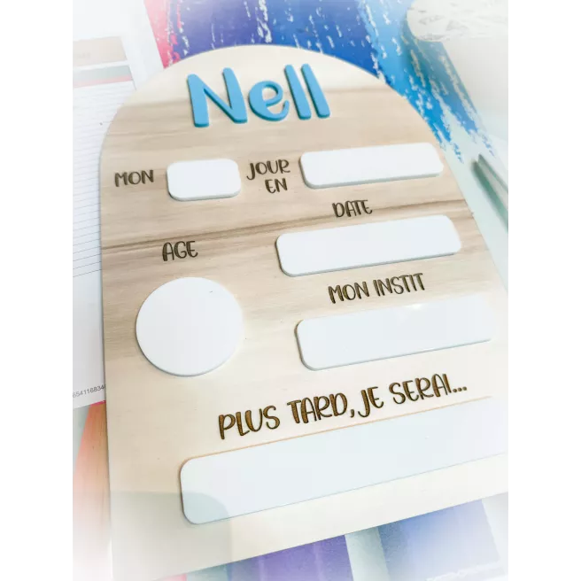 Pancarte Premier / Dernier Jour