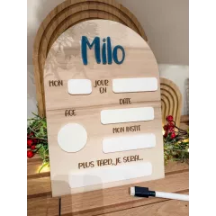 Pancarte Premier / Dernier Jour