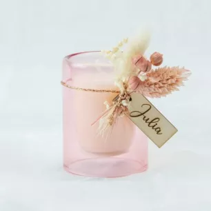Mini bougie en verre Mini bougie en verre