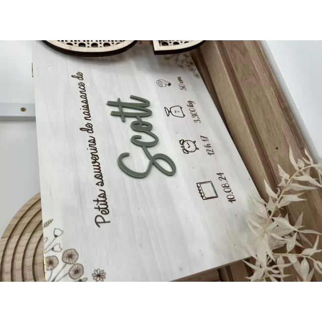 Coffret Souvenirs de Naissance Coffret Souvenirs de Naissance