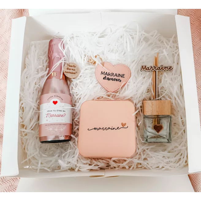 Coffret Surprise "Veux-tu être ma Marraine?" Coffret Surprise "Veux-tu être ma Marraine?"