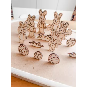 Plateau Motricité Trofast "Lapins" Plateau Motricité Trofast "Lapins"