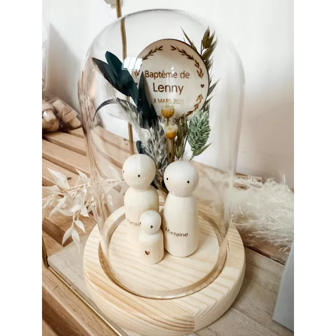 Cloche Evènement Version BOIS