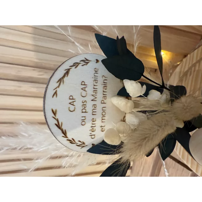 Cloche Evènement Version BOIS