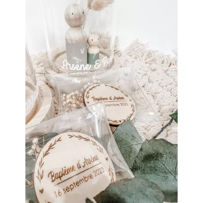 Aimant en bois personnalisé Aimant en bois personnalisé