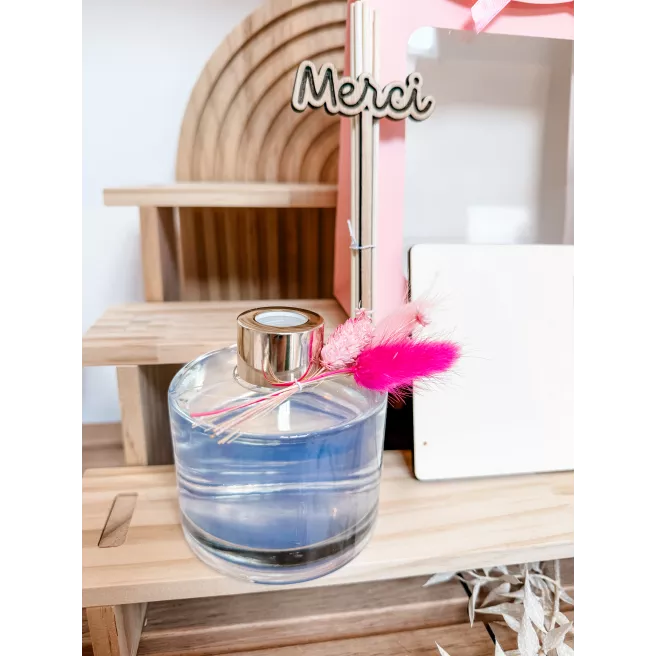 Grand diffuseur + carte postale MERCI