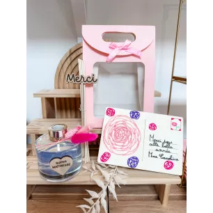 Grand diffuseur + carte postale MERCI