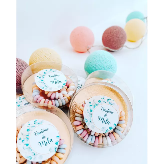 Boite ronde à  bonbons