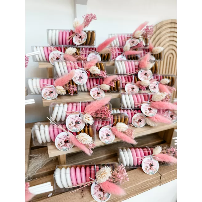 Boite à  dragées plexi Boite à  dragées plexi