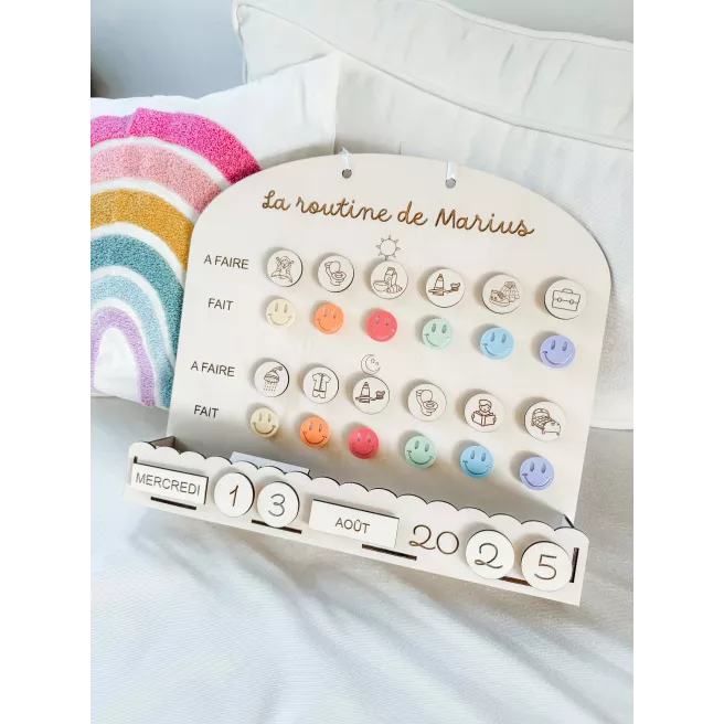 Tableau routine enfant 