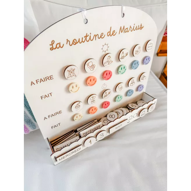 Tableau routine enfant 