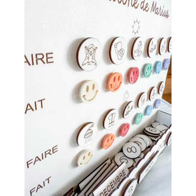 Tableau routine enfant 