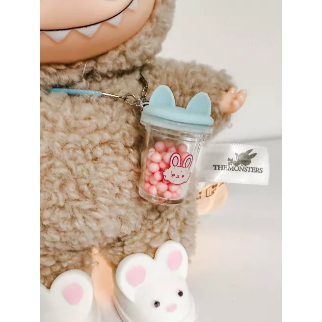 Chaussons & Bubble Tea Lapinou pour Labubu