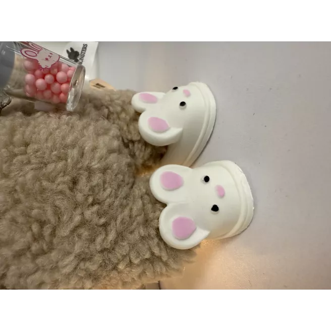 Chaussons & Bubble Tea Lapinou pour Labubu