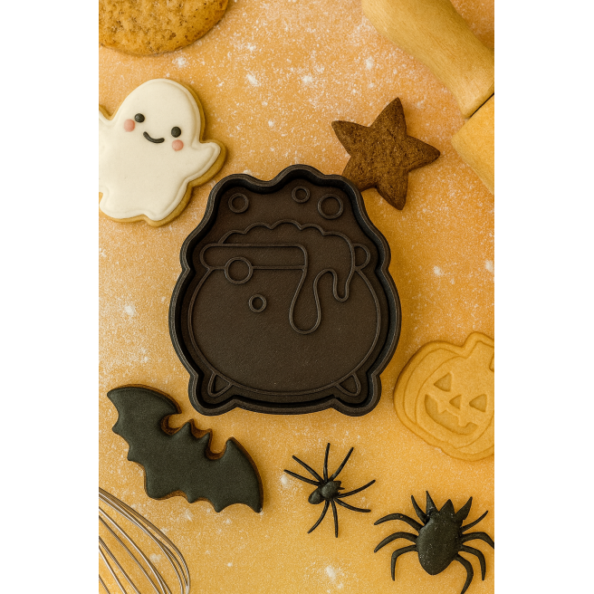 Lot de 4 emporte-pièces HALLOWEEN Lot de 4 emporte-pièces HALLOWEEN