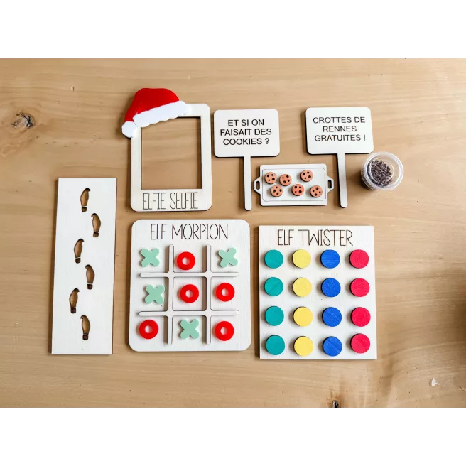 Pack Bêtises pour Elf ou Lutin de Noel