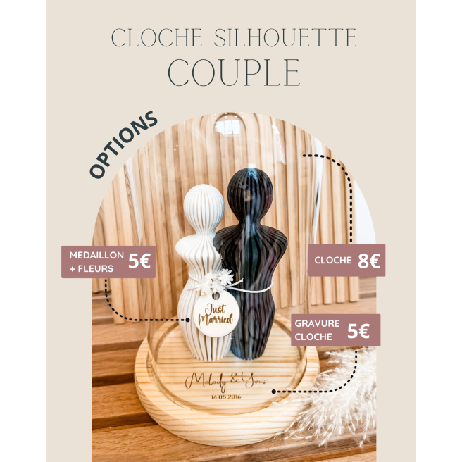 Silhouettes Couple - Mariés