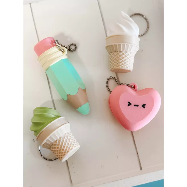 Porte clé Clicker Macaron