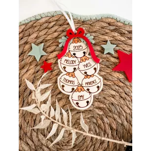 Ornement Grelots de Noël Ornement Grelots de Noël