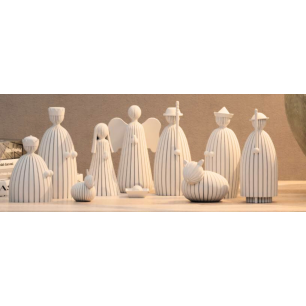 Crèche de Noel Moderne