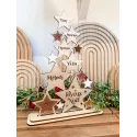 Sapin de Noël "Famille Etoiles"