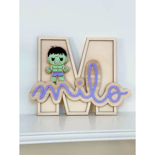 MONOGRAMME Prénom à thèmes