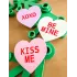 Couronne Saint Valentin - lot de 3 coeurs messages