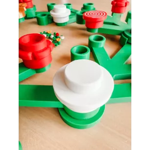 Couronne Saint Valentin - Brique rondes