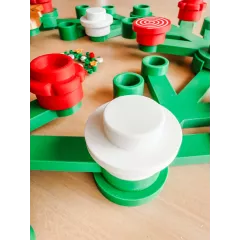 Couronne Saint Valentin - Brique rondes