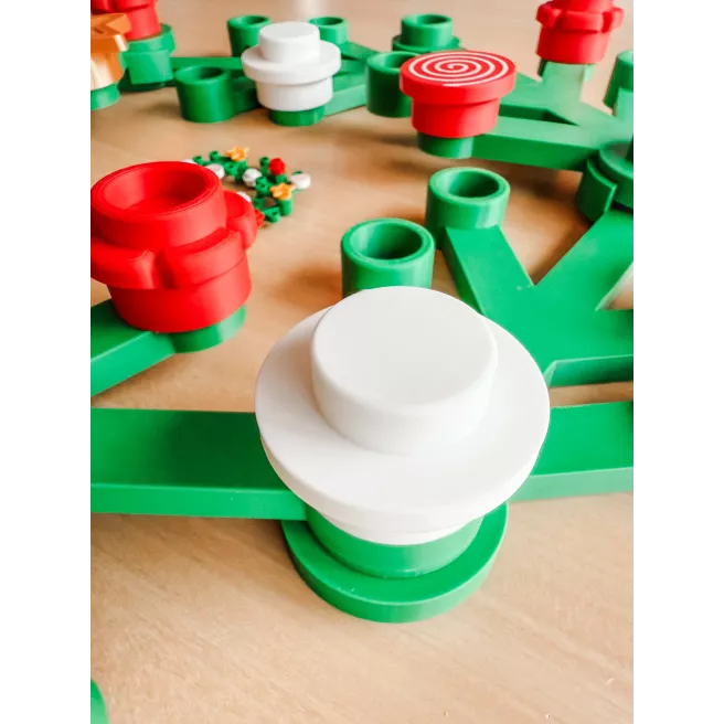 Couronne Saint Valentin - Brique rondes