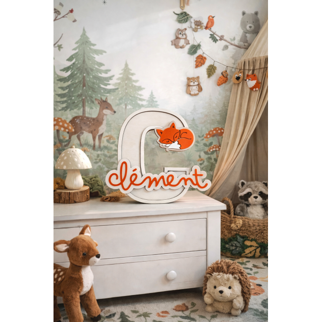 MONOGRAMME Prénom à thèmes