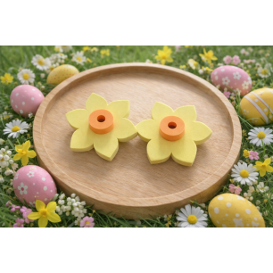 Couronne de Pâques- Jonquille