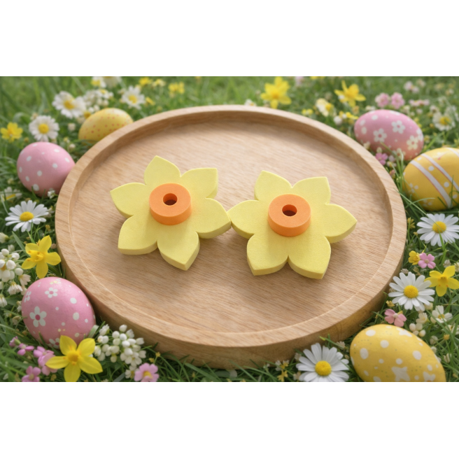 Couronne de Pâques- Jonquille