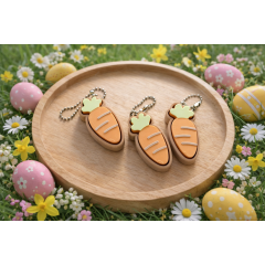 Porte clé Clicker Carotte