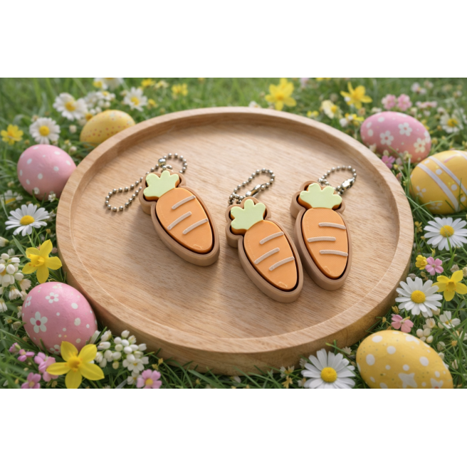 Porte clé Clicker Carotte