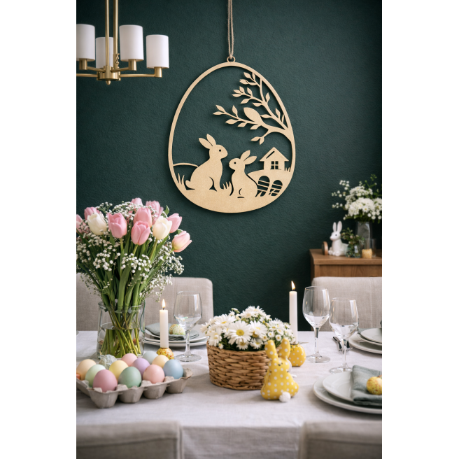 Décoration florale de Pâques