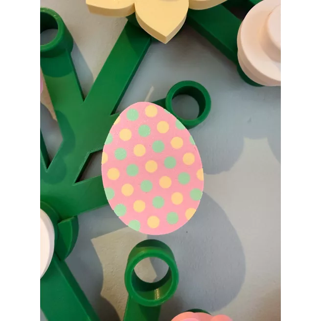 Couronne de Pâques- Jonquille