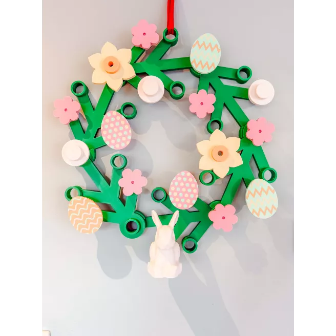 Couronne de Pâques- Jonquille