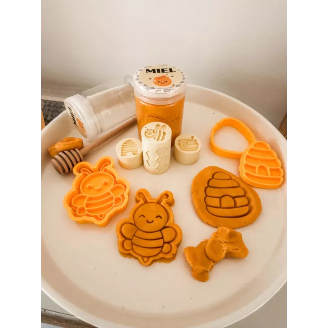 Lot de 2 emporte-pièces Abeille