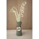 Vase de Muguet Porte Bonheur
