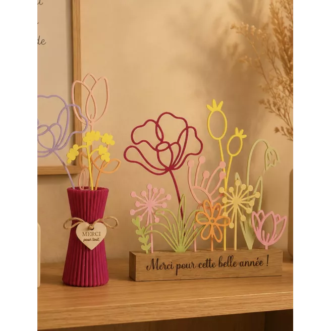Mini vase fleuri