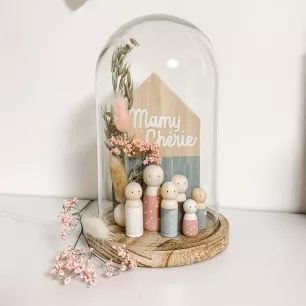 Cloche FAMILY dolls 20 cm Cloche FAMILY dolls 20 cm