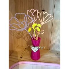 Mini vase fleuri