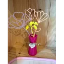 Mini vase fleuri