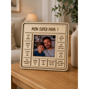 Cadre PAPA Super-Héros