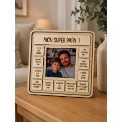 Cadre PAPA Super-Héros